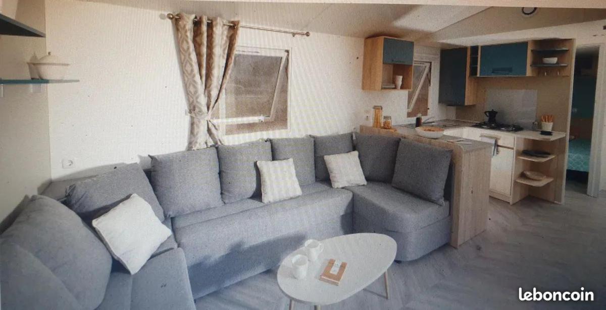Mobilhome 3 Chambres 2 Salle De Bain 圣布里文莱丝皮恩 外观 照片